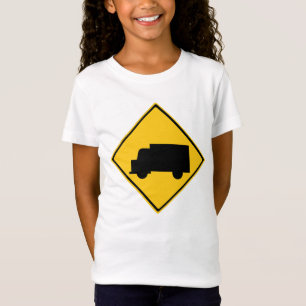 T-Shirt Signal d'avertissement de camion routier
