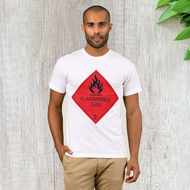 T-shirt Signal d'avertissement de danger Étiquette de la s (Créateur téléchargé)