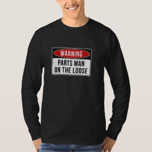 T-shirt Signal D'Avertissement - Pièces Homme Sur Le Trava