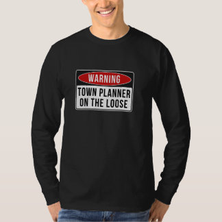 T-shirt Signal D'Avertissement - Planificateur De Ville Su