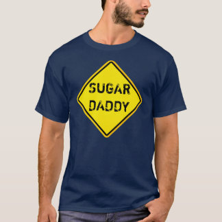 T-shirt Signal d'avertissement pour papa sucre