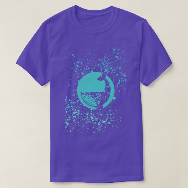 T-shirt Signal de baleine (Design devant)