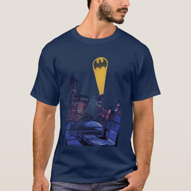 T-shirt Signal de chaume sur Gotham (Devant)