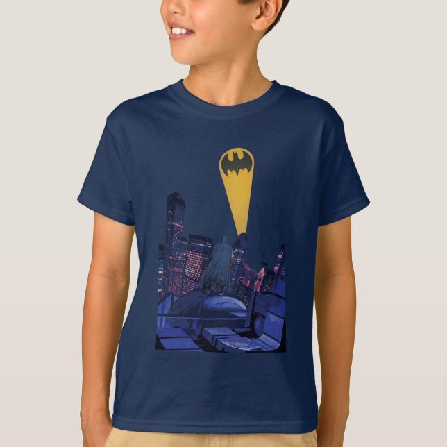 T-shirt Signal de chaume sur Gotham (Devant)