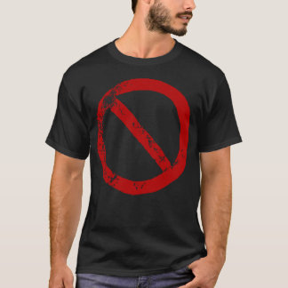 T-shirt Signal d'interdiction