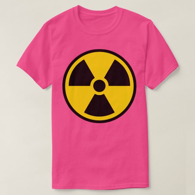T-shirt Signal nucléaire de Tchernobyl (Design devant)