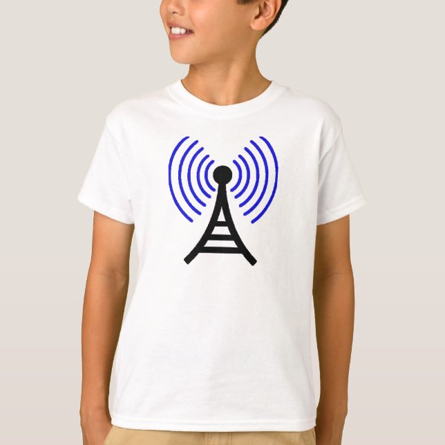 T-shirt Signal radio (Devant)