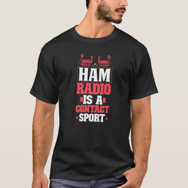 T-shirt Signal radio amateur (Devant)