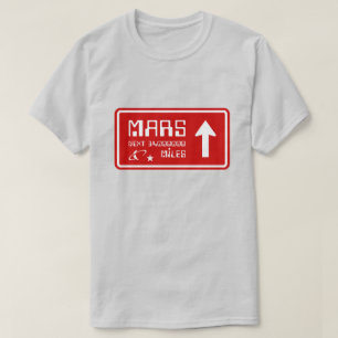 T-shirt Signal routier de Mars