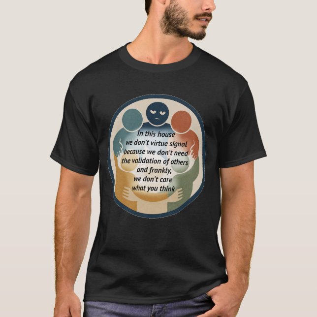 T-shirt Signalement vertueux (Devant)