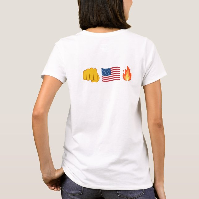T-shirt Signalgate : L'original (Dos)