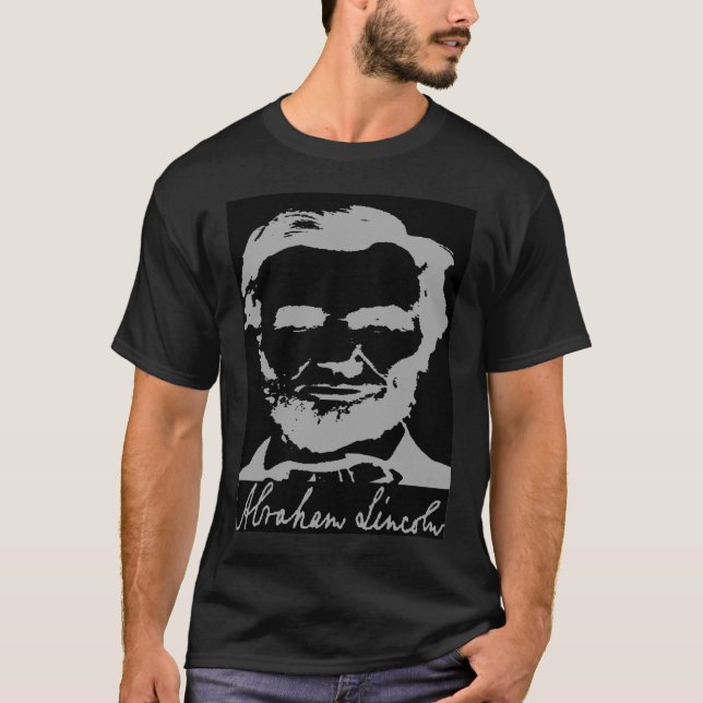 T-shirt Signature d'Abraham Lincoln W (Devant)