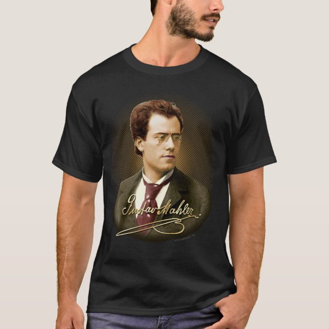 T-shirt Signature de Gustav Mahler (Devant)