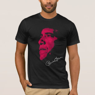 T-shirt Signature de rouge de Barack Obama