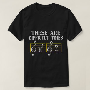 T-shirt Signature humoristique de temps de musique amusant