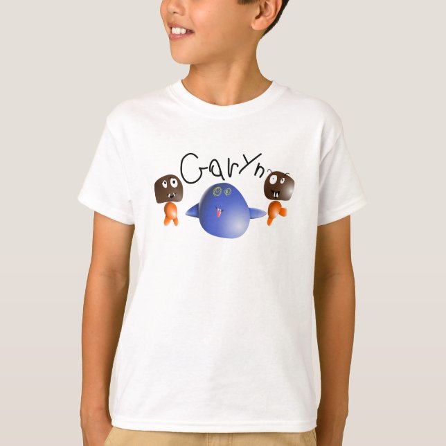 T-shirt signature personnalisé de Garyn (Devant)