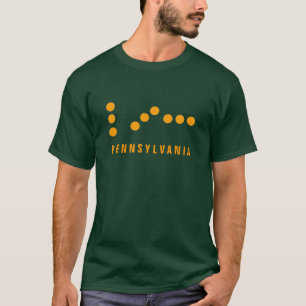 T-shirt Signaux de chemin de fer de la Pennsylvanie