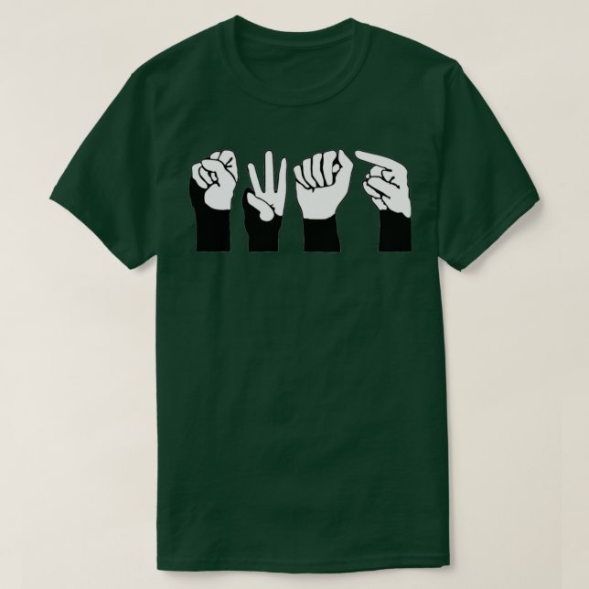 T-shirt signé (Design devant)