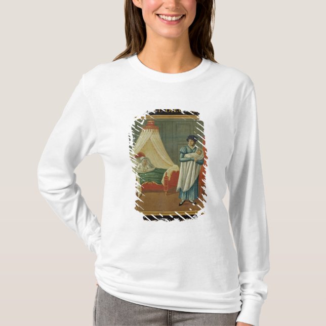 T-shirt Signe annonçant les services d'une sage-femme (Devant)