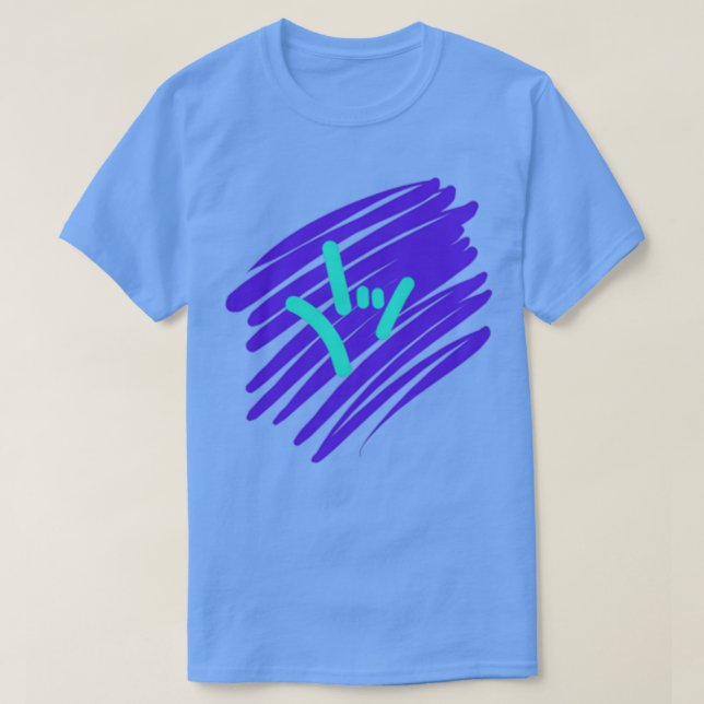 T-shirt Signe Asl (Design devant)