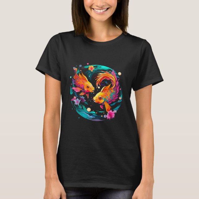 T-shirt Signe astrologique Poissons (Devant)