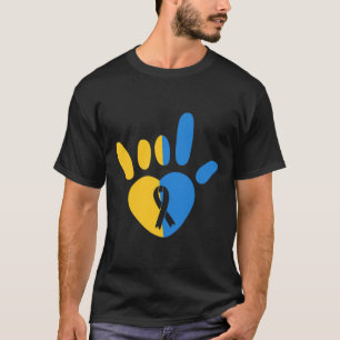 T-shirt Signe d'amour ASL Conscience du syndrome de bas ni