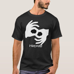 T-shirt Signe d'attribution pour l'interprète 1
