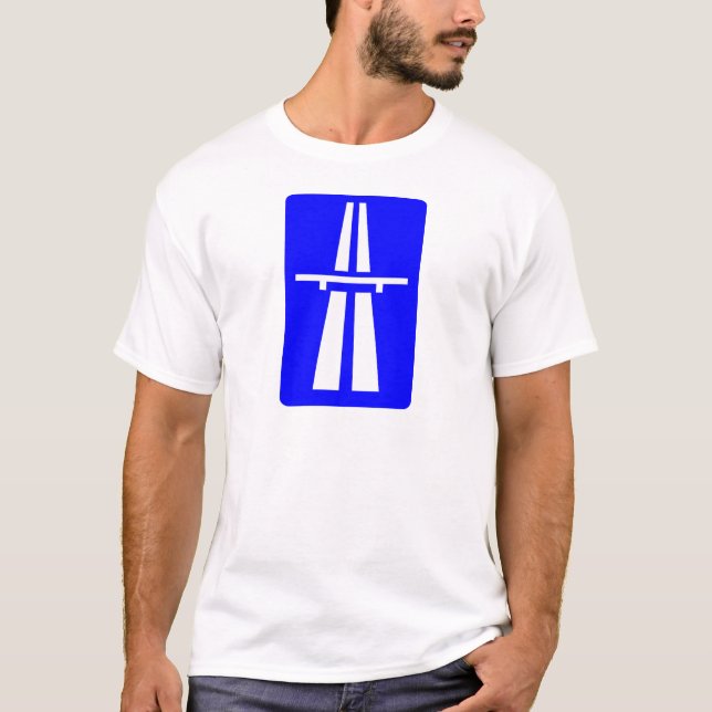 T-shirt Signe d'autoroute (Devant)