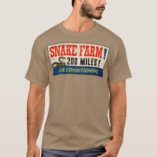 T-shirt signe de ferme des serpents