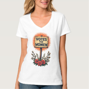 T-shirt Signe de la contestation Vintage des femmes