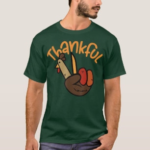 T-shirt Signe de la main de la paix Merci Turquie Action d