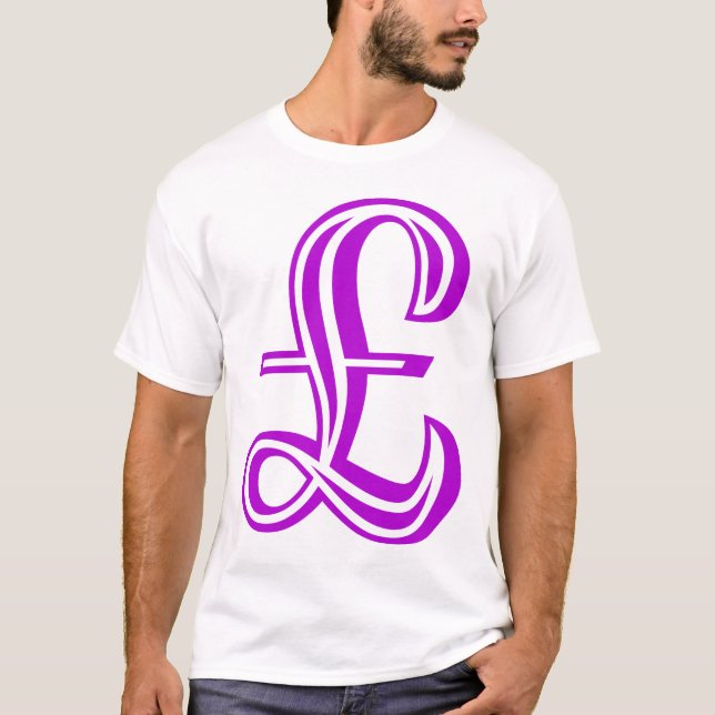 T-shirt Signe de livre - violet (Devant)