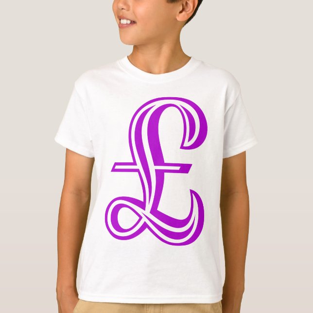 T-shirt Signe de livre - violet (Devant)