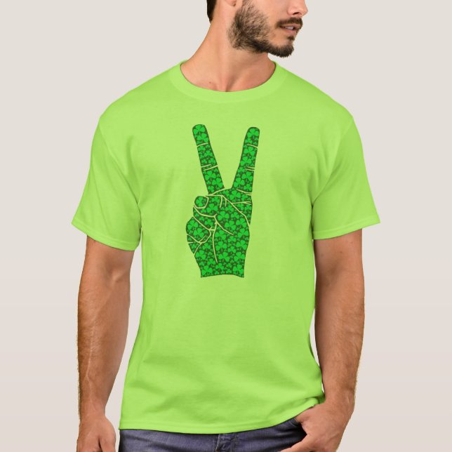 T-shirt Signe de paix frais (Devant)