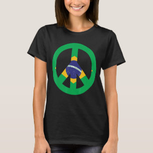 T-shirt SIGNE DE PIÈCE Drapeau Brésil
