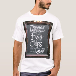 T-shirt Signe de poisson-frites