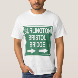 T-shirt Signe de pont de Burlington-Bristol