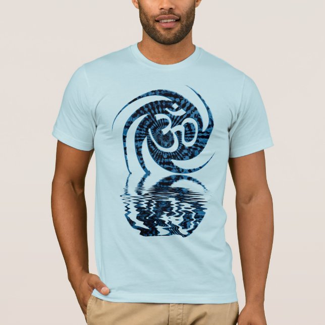 T-SHIRT SIGNE DE RÉFLEXION OM (Devant)