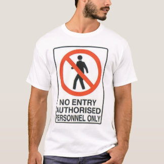 T-shirt signe de risque