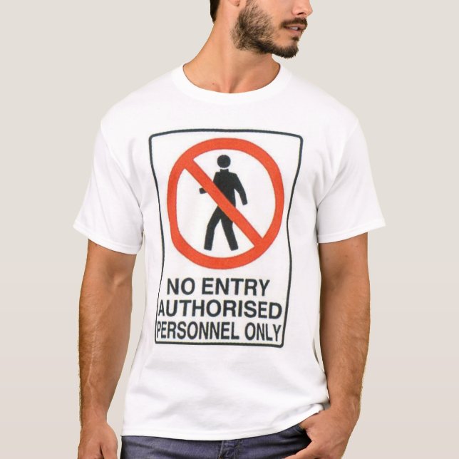 T-shirt signe de risque (Devant)