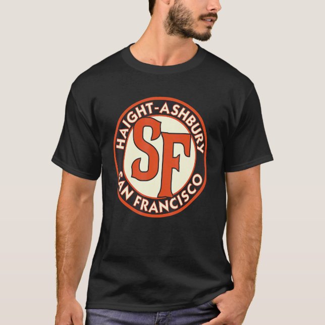 T-shirt SIGNE DE ROUTE Vintage Haight Ashbury (Devant)