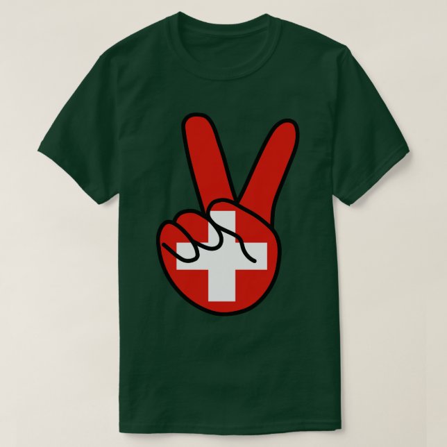 T-shirt SIGNE D'INDIDUS Suisse V (Design devant)