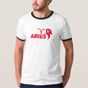 T-shirt Signe du zodiaque Bélier minimaliste Graphique Ast