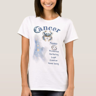 T-shirt Signe du zodiaque Cancer *1