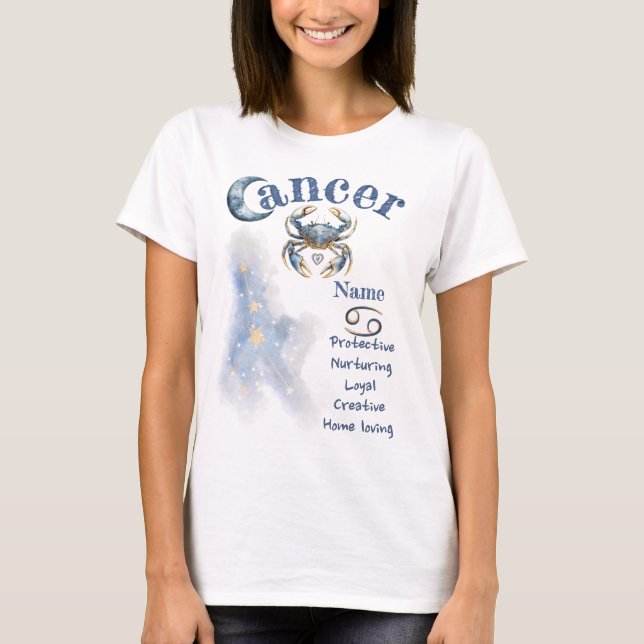 T-shirt Signe du zodiaque Cancer *1 (Devant)