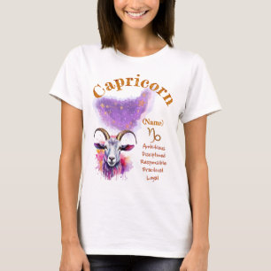 T-Shirt Signe du zodiaque Capricorne