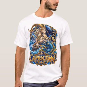 T-shirt Signe du zodiaque Capricorne Chèvre de mer Astrolo