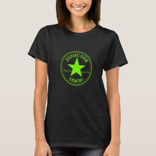 T-shirt Signe du zodiaque GÉMEAUX nés en mai et juin Astro