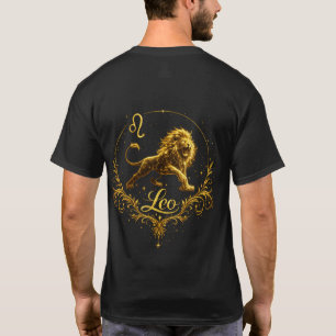 T-shirt Signe du zodiaque LEO unique, signe stellaire