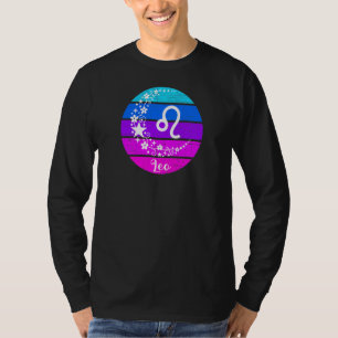T-shirt Signe du zodiaque Lion pour femmes qui aiment l'ho